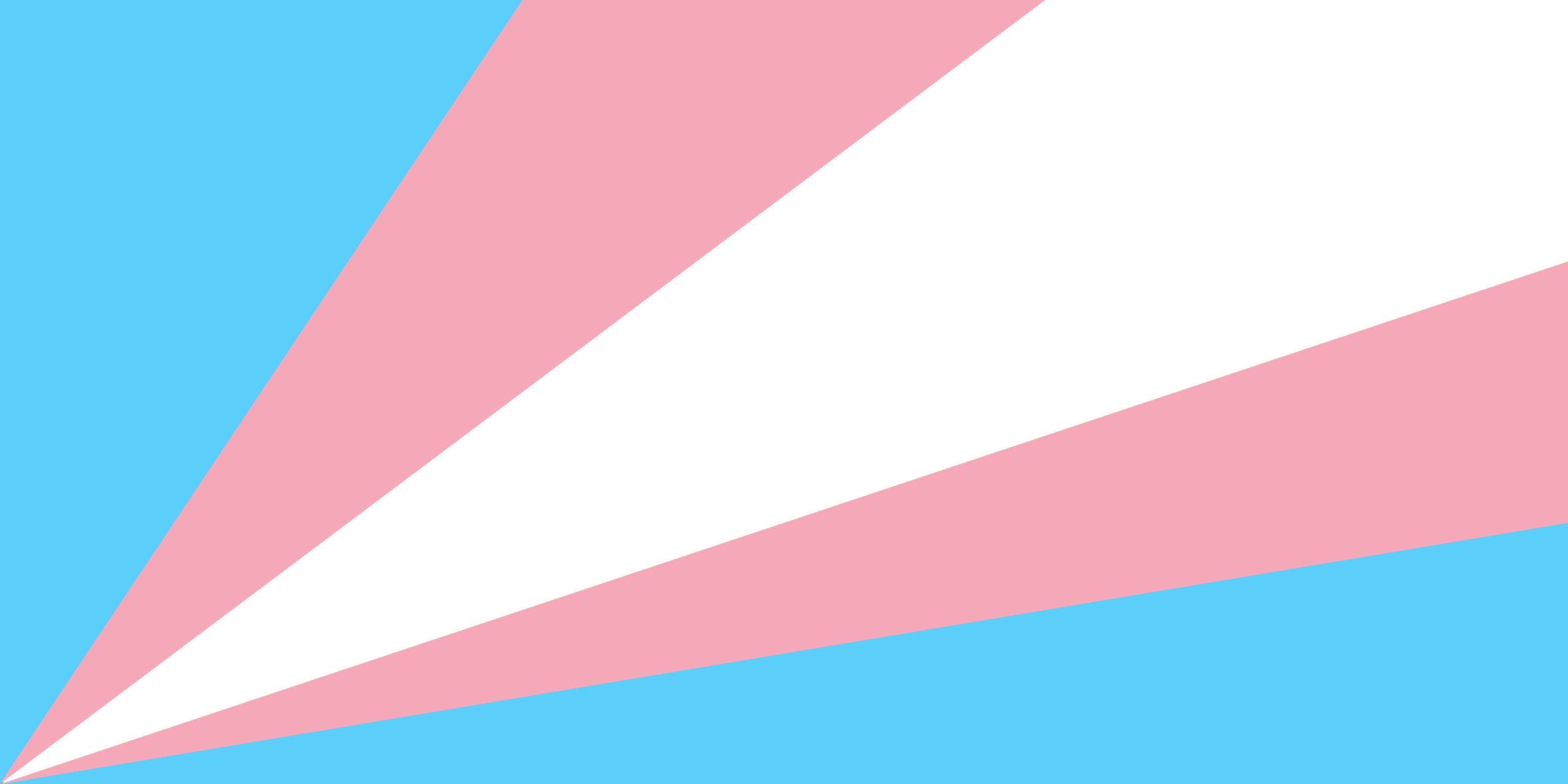Trans pride flag distorted in the manner of the Seychelles flag